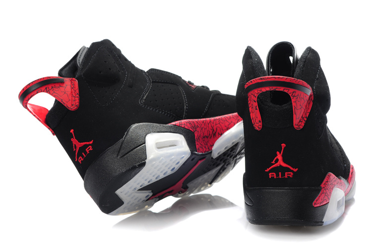 jordan 6 rouge et noir