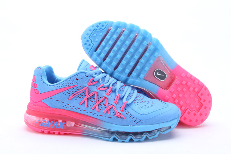 Nike air max 2015 femme bleu Clearance