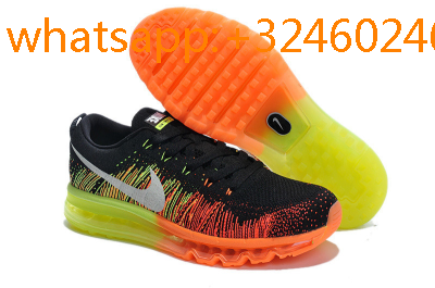 nike flyknit trainer femme orange
