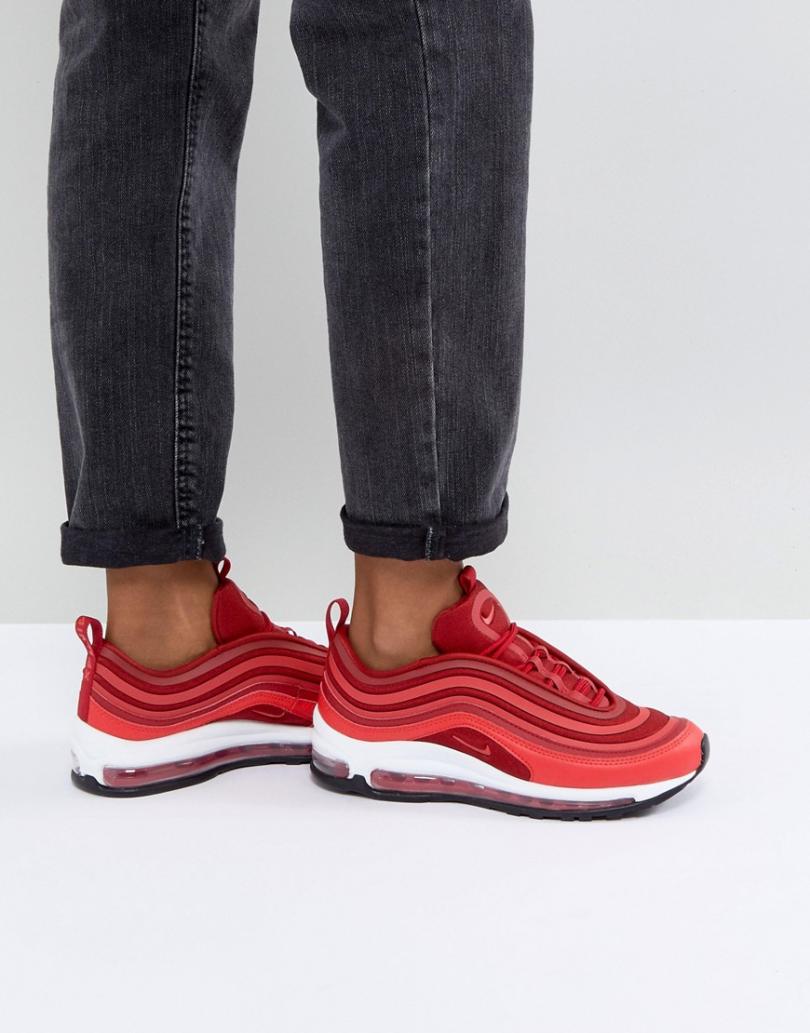 basket femme nike rouge