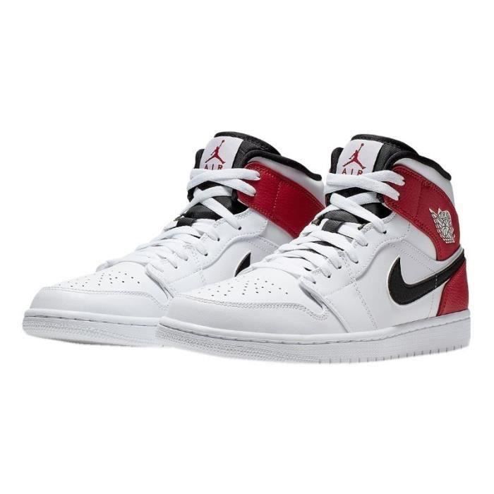 jordan 1 blanche et noir