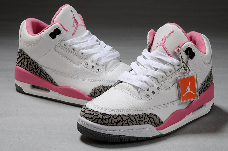 jordan 3 rose