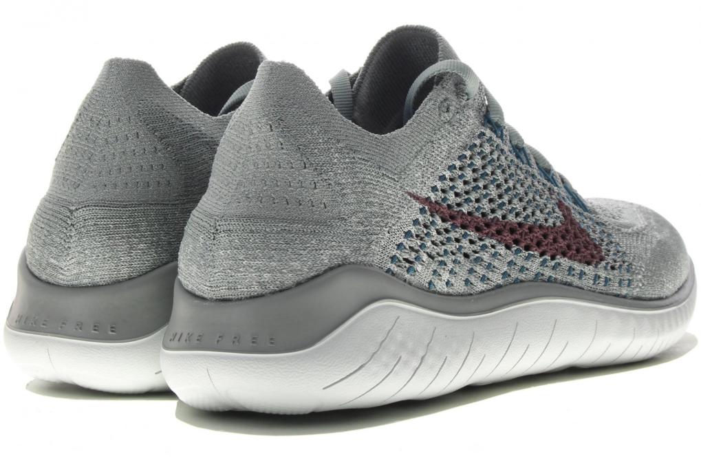 nike flyknit free femme marron