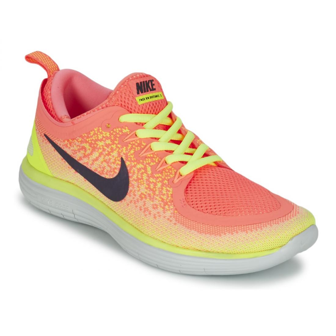 nike jaune et rose