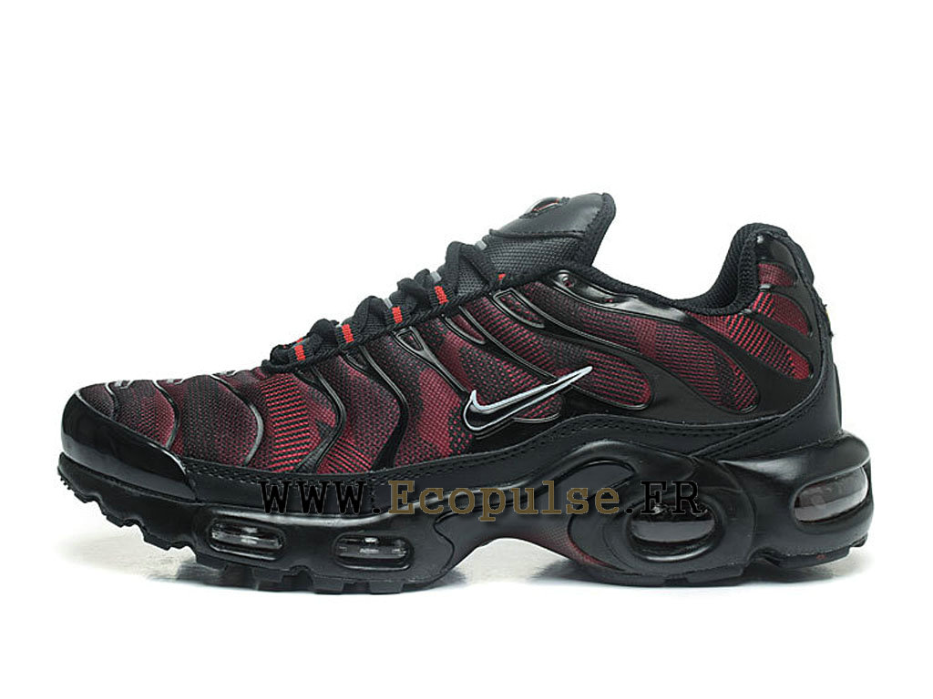 nike tn requin noir et rouge