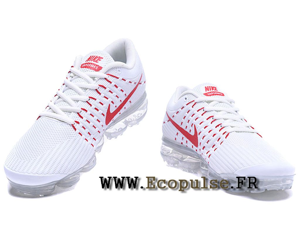 vapormax rouge blanc
