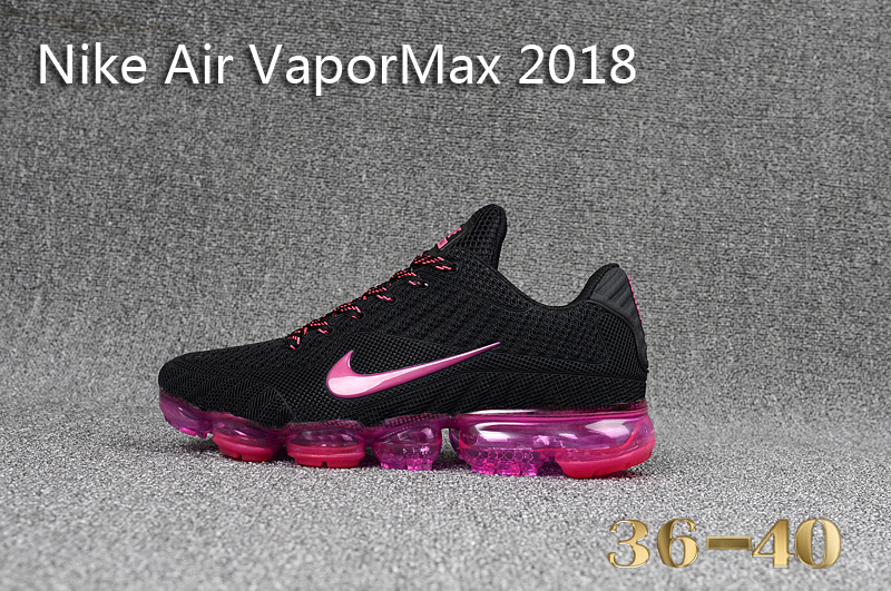 nike air vapormax femme noir et rose