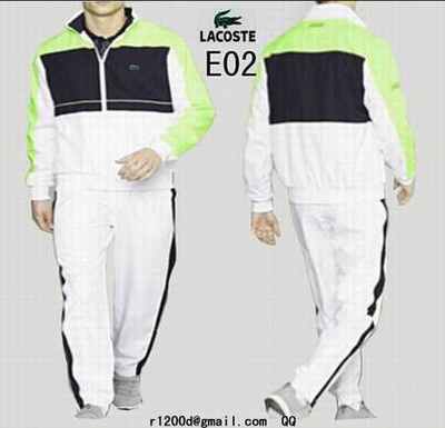 faux survetement lacoste pas cher